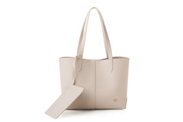 Lucky Bees Bolso Tote Crema